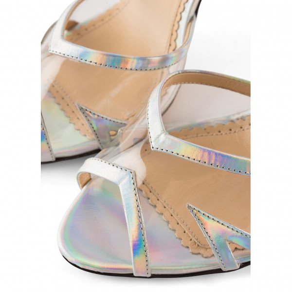 Charlotte Olympia Iridescent Heeled Sandals