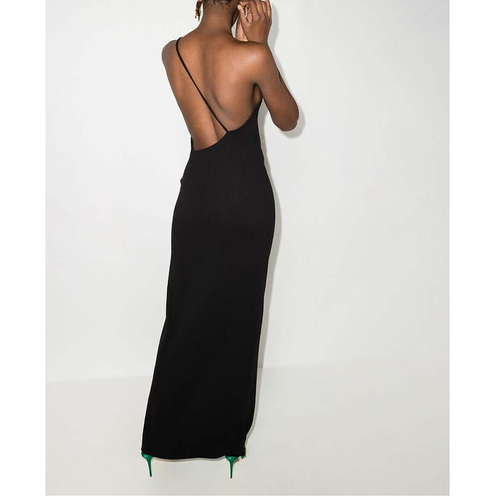 Solace One-Shoulder Maxi Gown