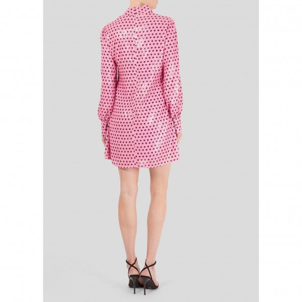 Olivia Rubin Sequin Polka Dot Dress