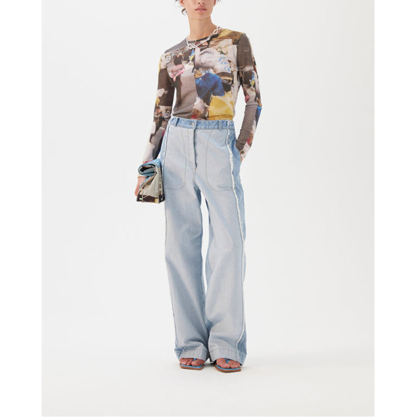 Rejina Pyo Bibi Top in Market Print