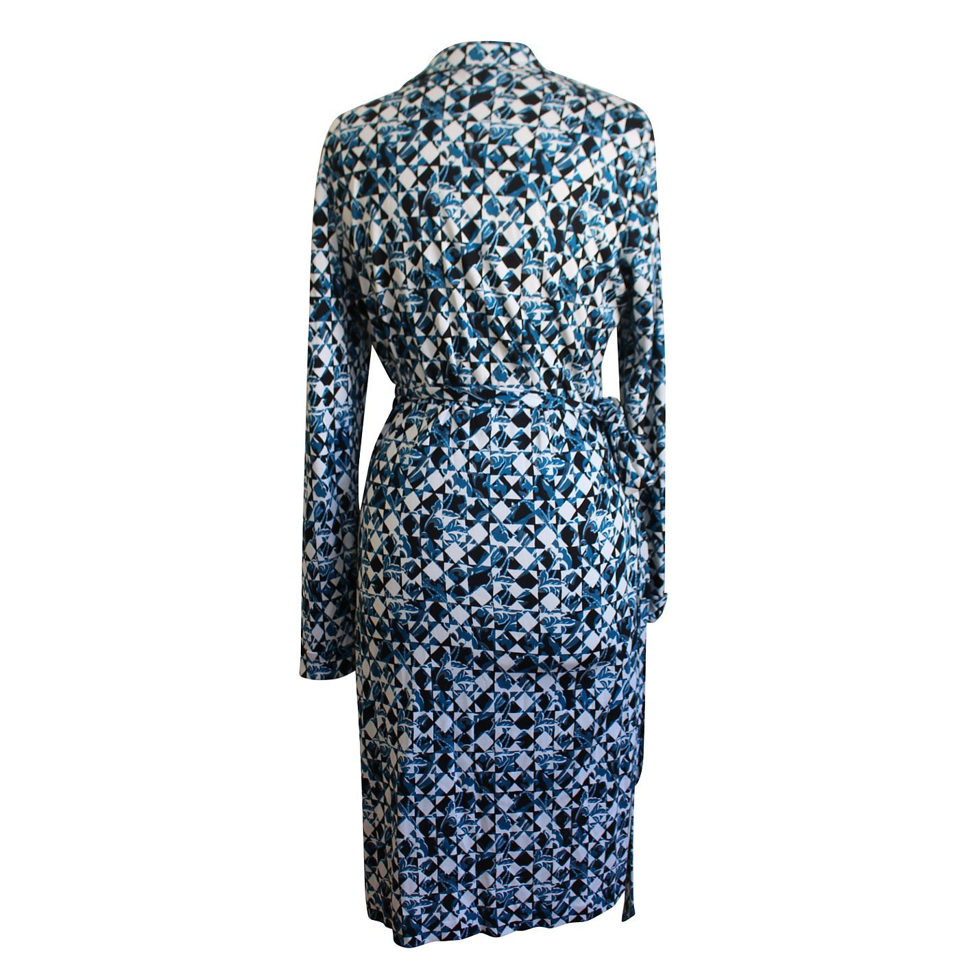 Diane von Furstenberg Print Wrap Dress