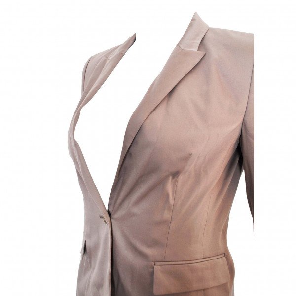 HUGO BOSS Fitted Satin Blazer