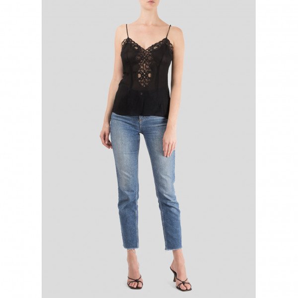 DOLCE & GABBANA Sheer Lace Camisole