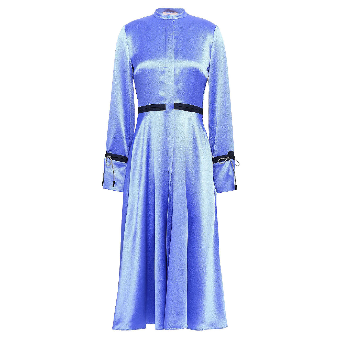 Roksanda Silk-Satin Crepe Midi Shirt Dress