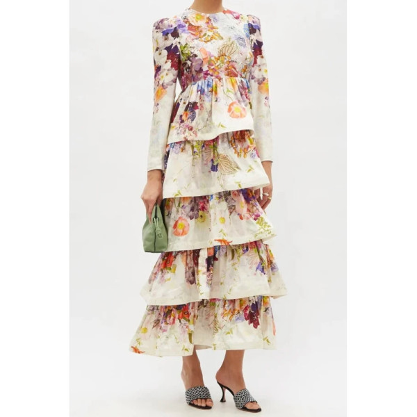 ZIMMERMANN Tiered Dress