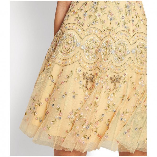 Needle & Thread Sweet Petal Embellished Mini Dress