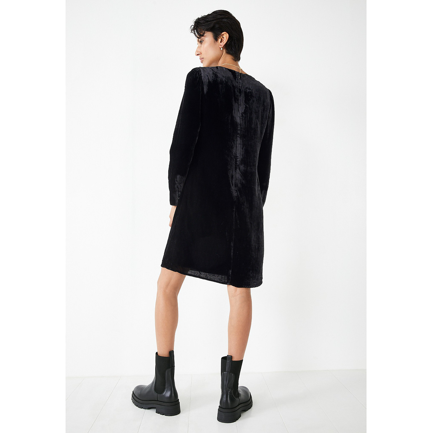 Hush Sophia Velvet Mini Dress
