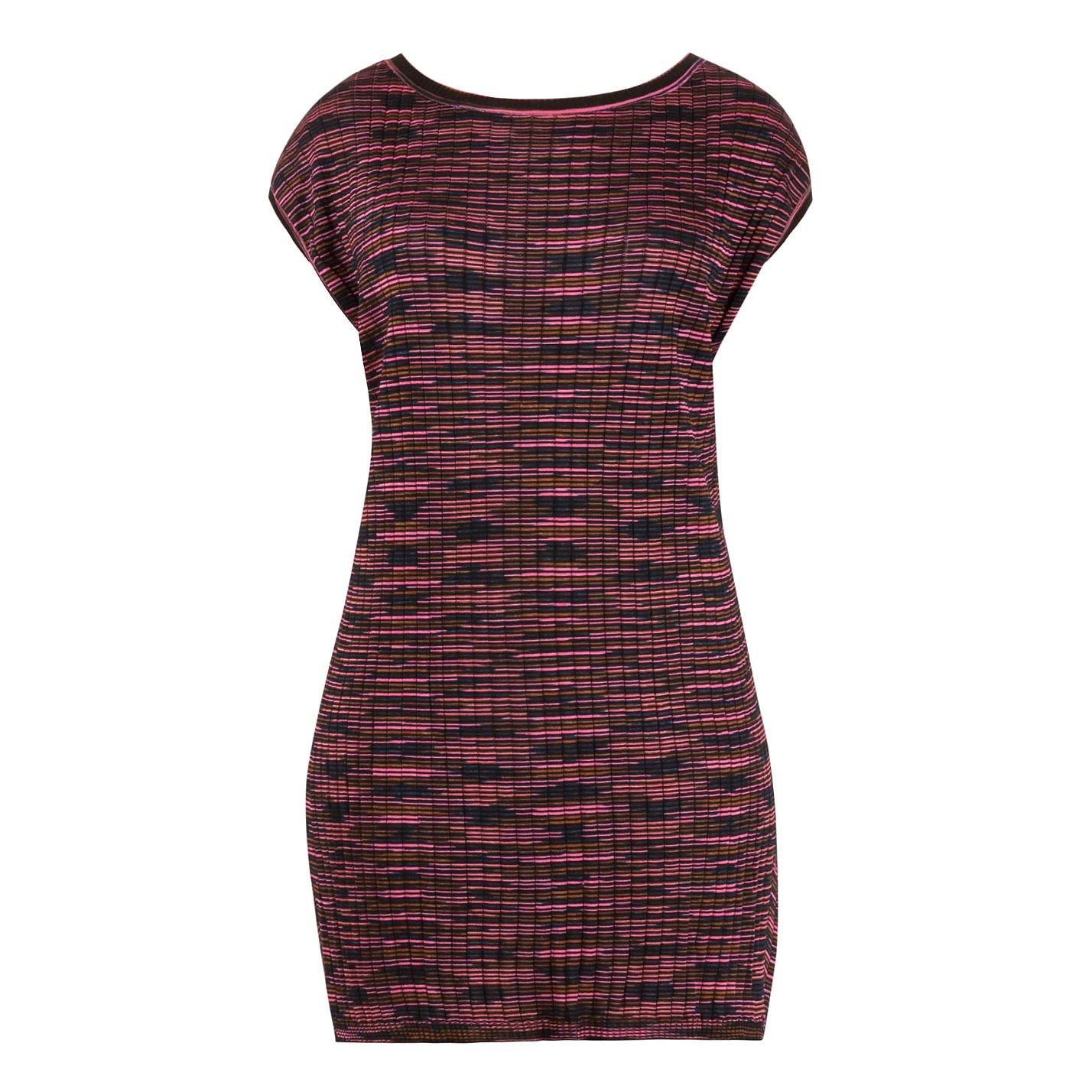 M Missoni Patterned Knit Mini Dress