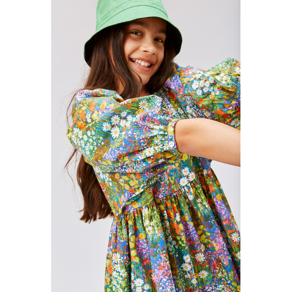 Molo Kids Ciao Dress in Fresh Field