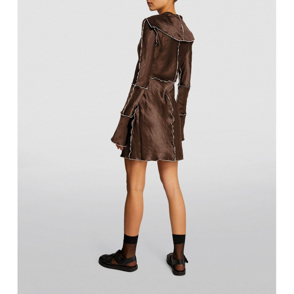 Yuzefi Collared Mini Dress