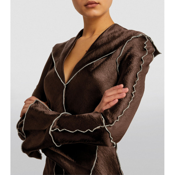 Yuzefi Collared Mini Dress