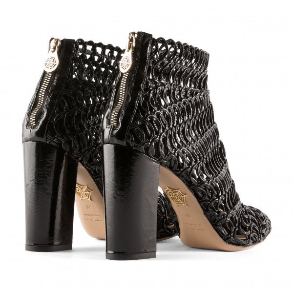Charlotte Olympia Woven Ankle Boots