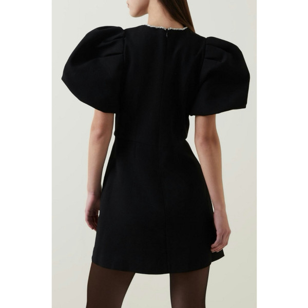 Rebecca Vallance Katie Bow Mini Dress