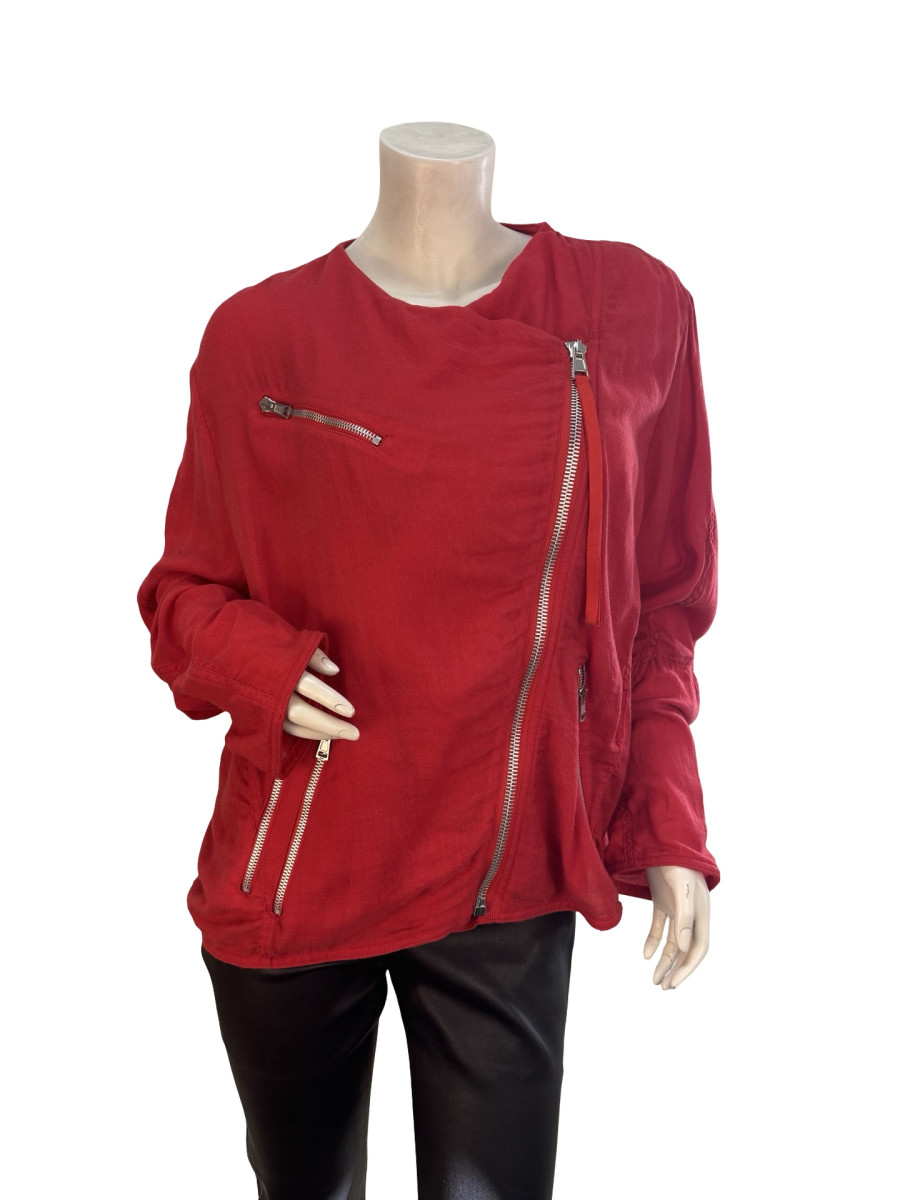 Acne Derryl Blazer in Red