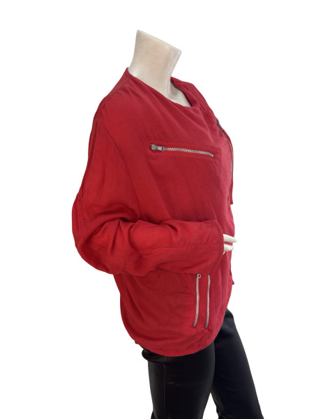 Acne Derryl Blazer in Red