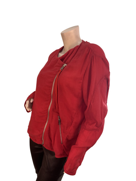 Acne Derryl Blazer in Red