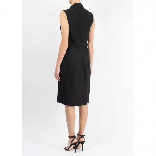 Temperley London Sleeveless Tuxedo Dress