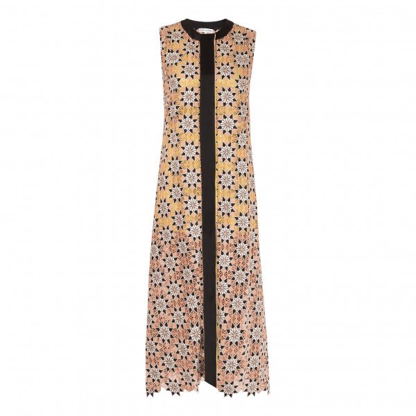 Jonathan Saunders Embroidered Sleeveless Dress