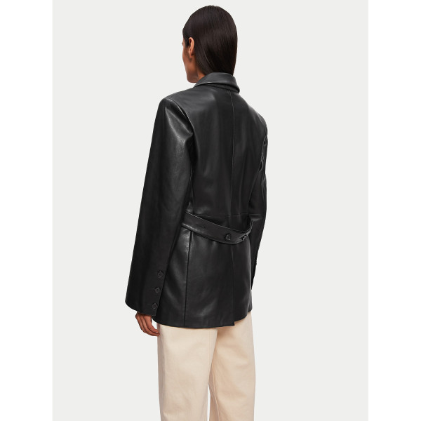 Jigsaw leather jacket sale best sale