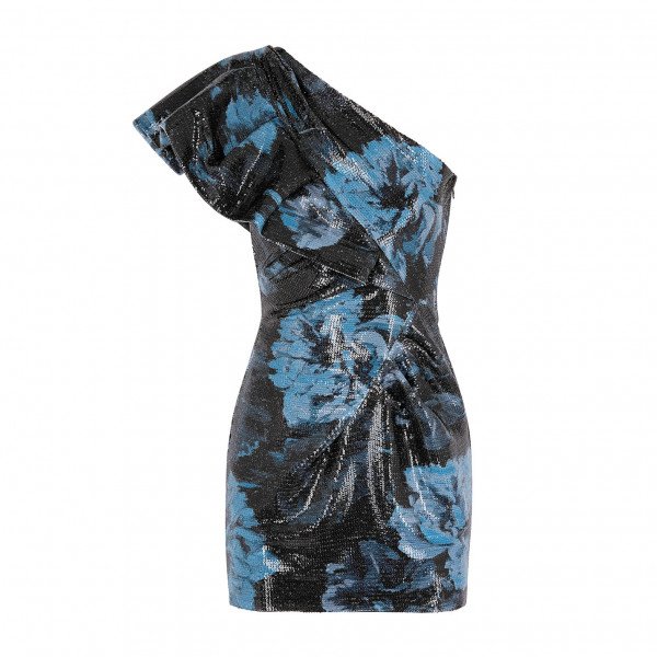Alexandre Vauthier One Shoulder Sequin Mini Dress