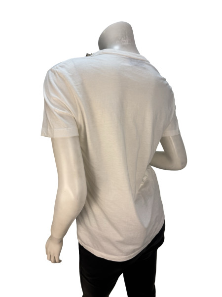 PRADA Embellished Cotton T-Shirt