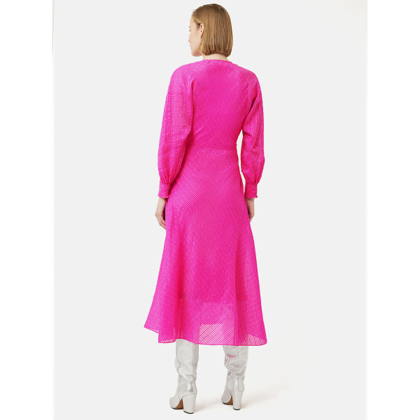 Jigsaw Silk Linen Gauze Maxi Dress