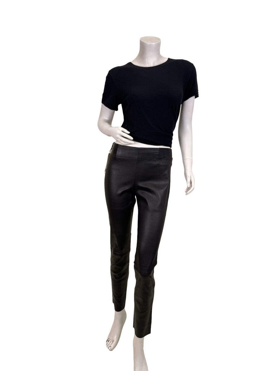 Louis Vuitton Leather Trousers