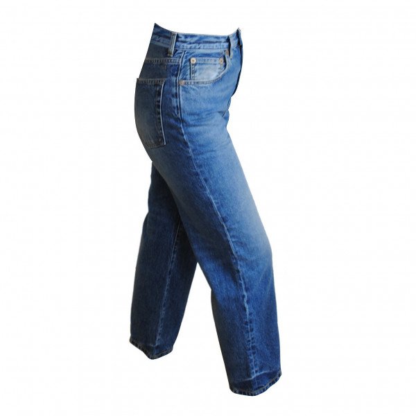 PORTS 1961 Washed Denim Boyfriend Jeans