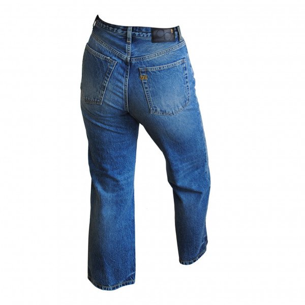 PORTS 1961 Washed Denim Boyfriend Jeans