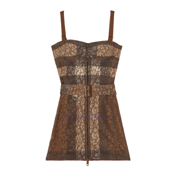 burberry corset dress