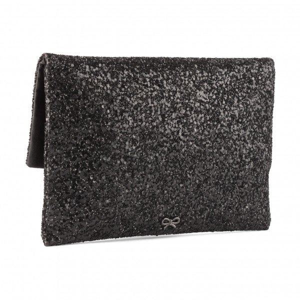 Rent Buy Anya Hindmarch Valorie Glitter Envelope Clutch MY WARDROBE HQ