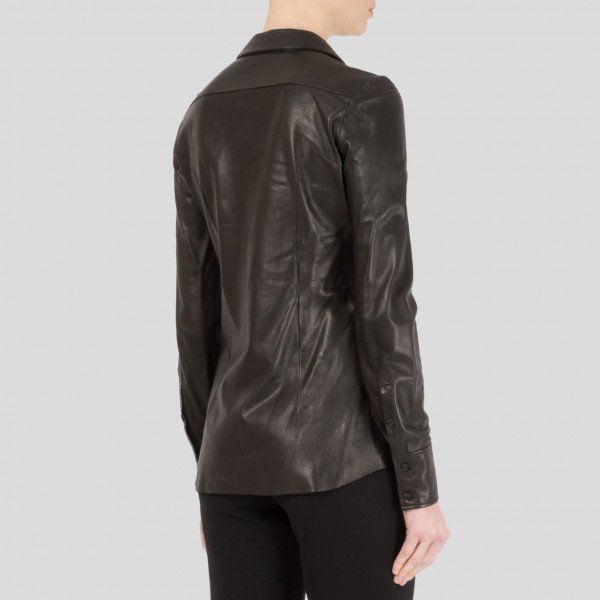 Joseph Lambskin Shirt