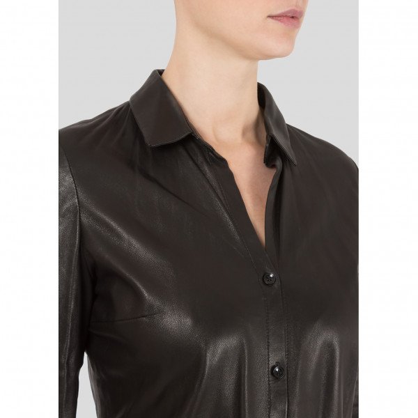 Joseph Lambskin Shirt