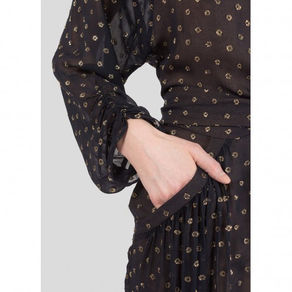 Stella McCartney Metallic Embroidered Jumpsuit