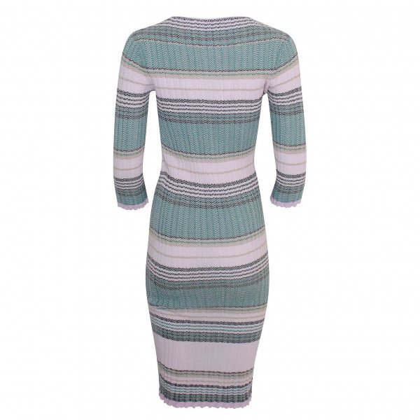 PINKO Striped Knit Dress