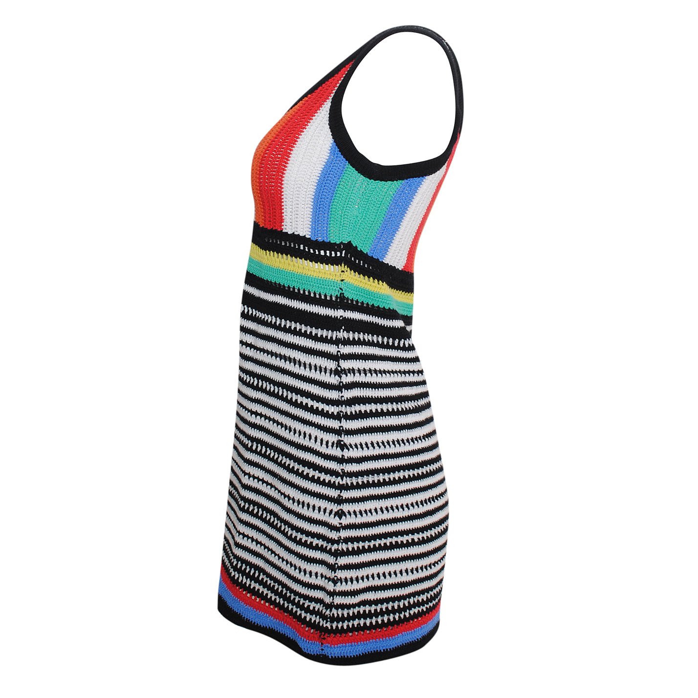 Diane von Furstenberg Rainbow Knitted Dress