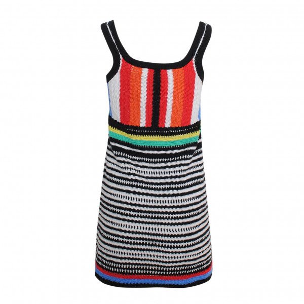 Diane von Furstenberg Rainbow Knitted Dress