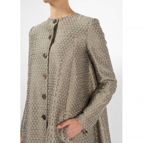 Temperley London Jacquard Dress Coat