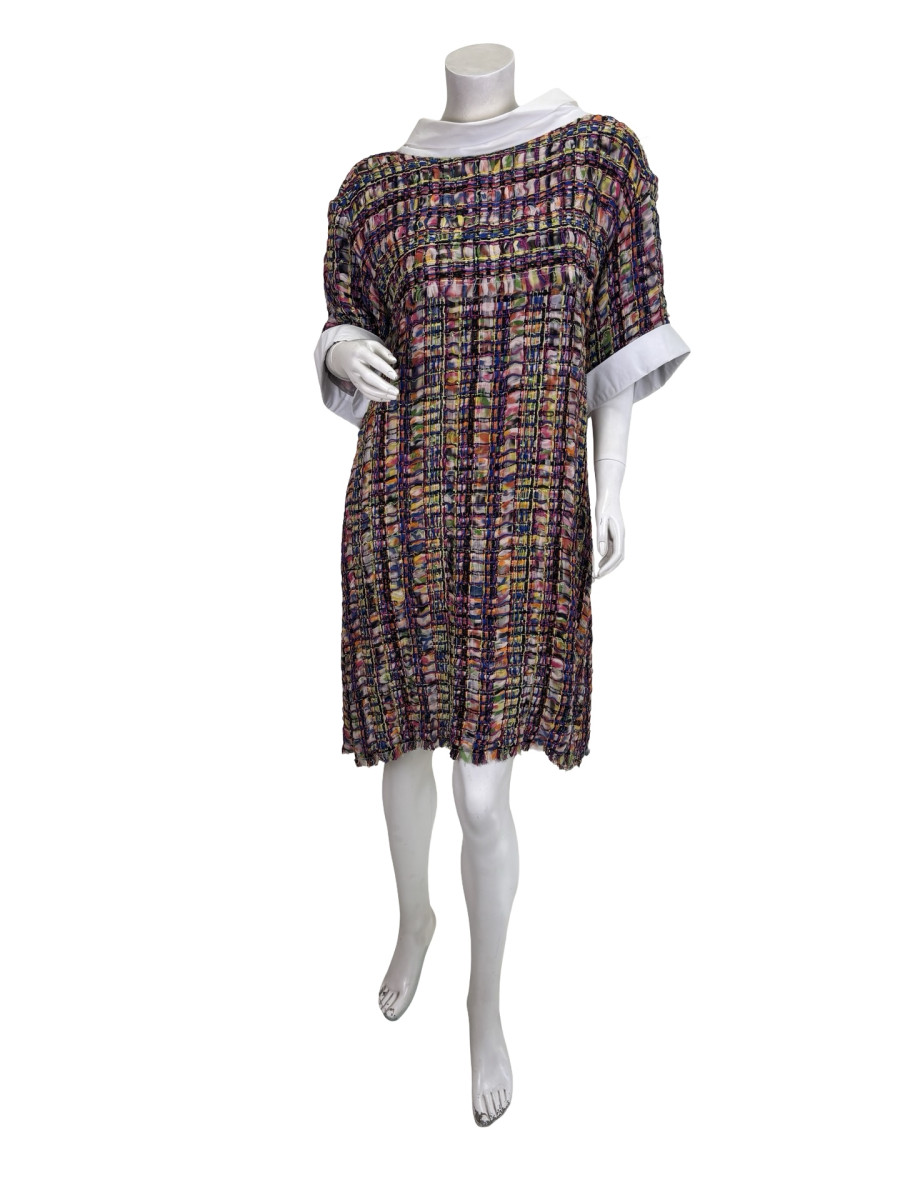 CHANEL Chanel Spring 2013 Multicoloured Tweed Dress