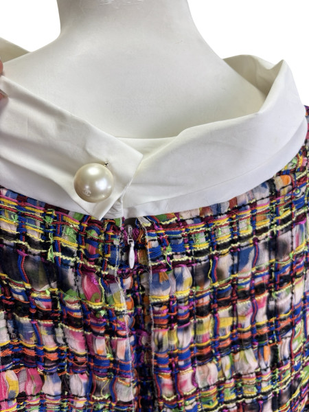 CHANEL Chanel Spring 2013 Multicoloured Tweed Dress