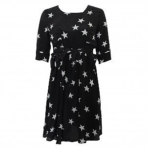 Topshop black star dress outlet