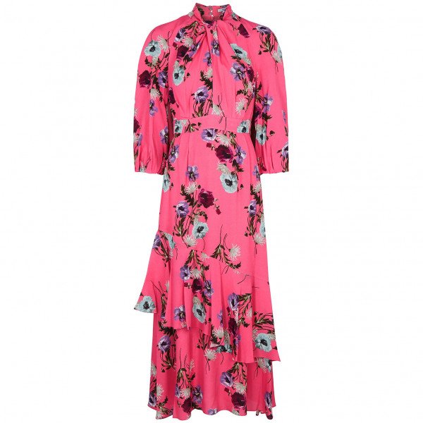 Erdem Verona Floral Print Midi Dress