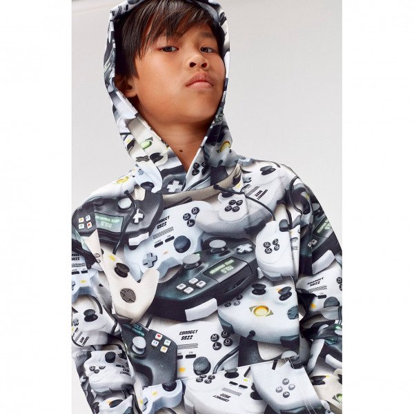 Molo Kids Romo Hoodie in Connected