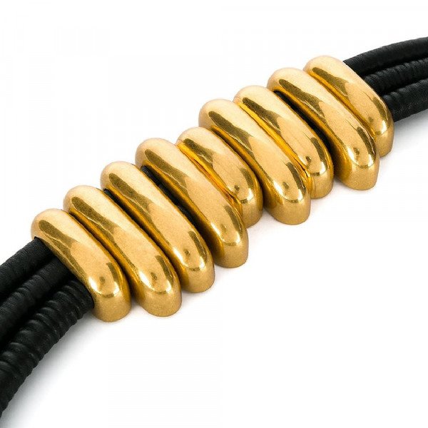 Bottega Veneta Signature Brass Belt