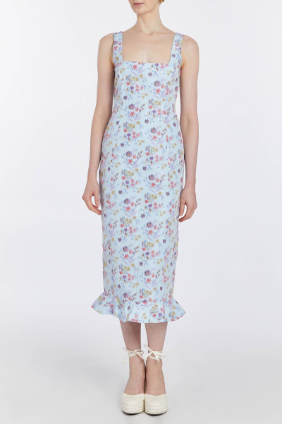 Markarian NY Tabitha Ikat Midi Dress