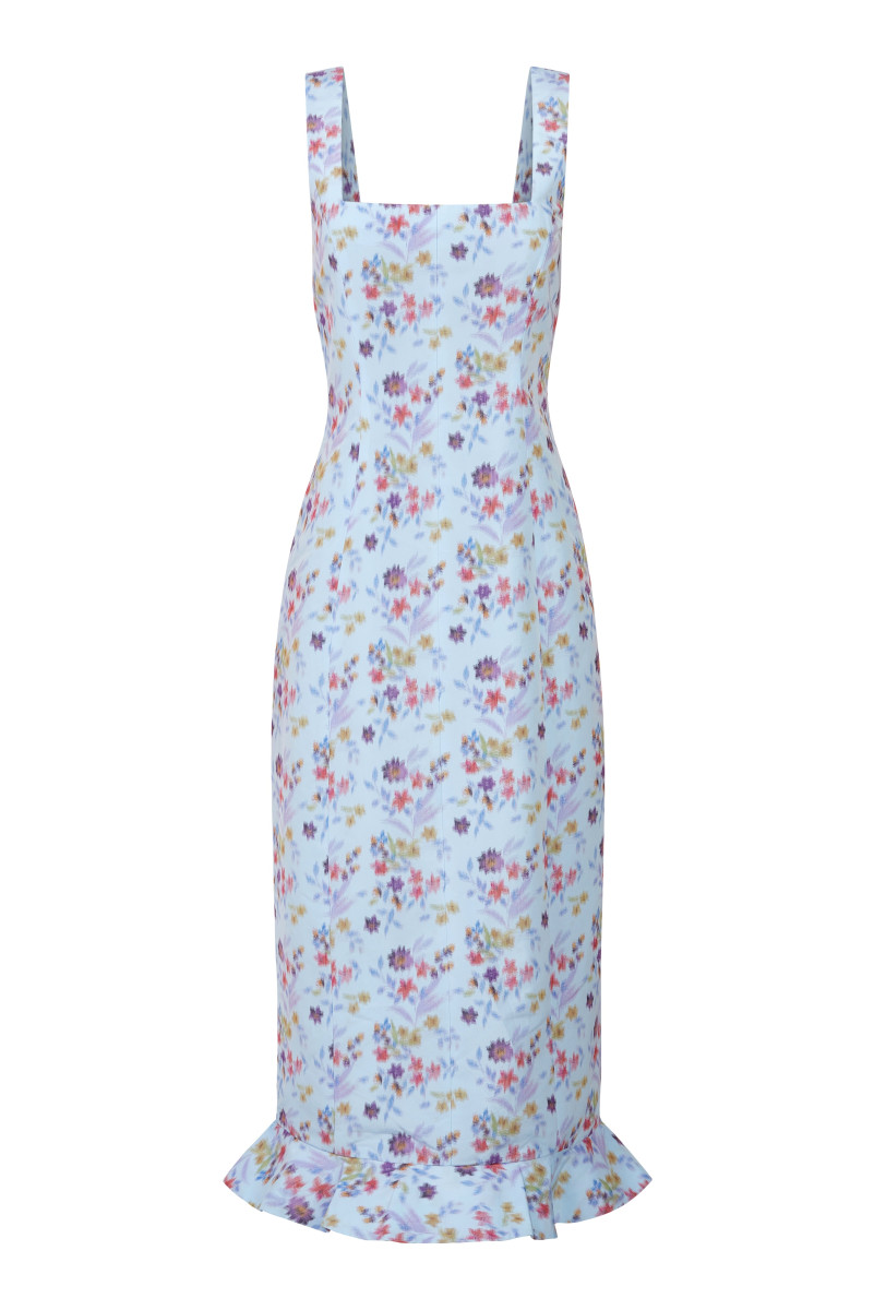 Markarian NY Tabitha Ikat Midi Dress