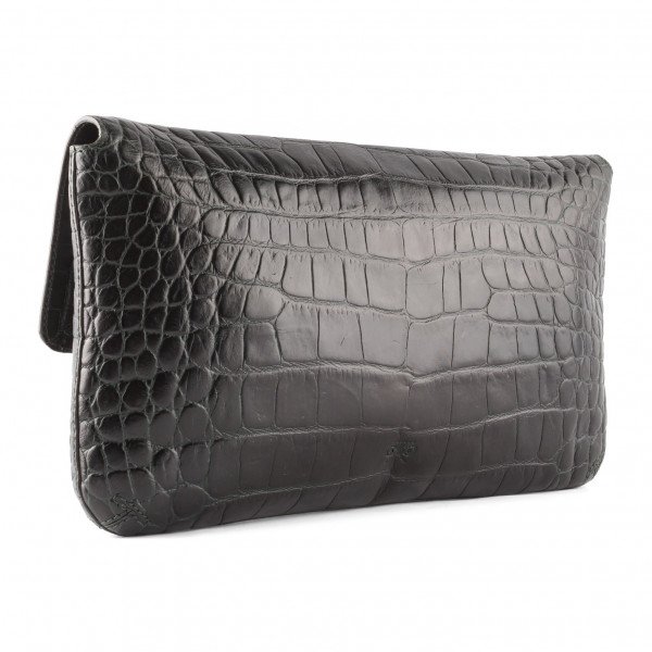 Anya Hindmarch Crocodile Print Clutch