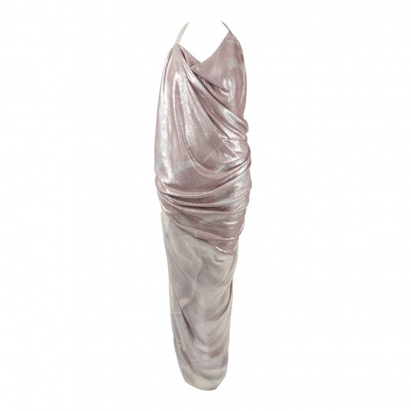 Vivienne Westwood Metallic Halterneck Dress