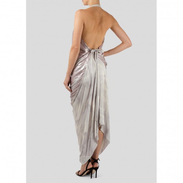 Vivienne Westwood Metallic Halterneck Dress