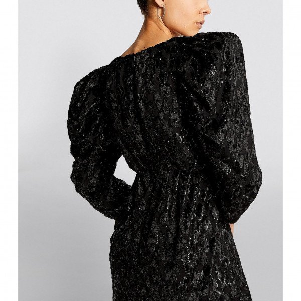 16arlington Devoré Kaffir Mini Dress